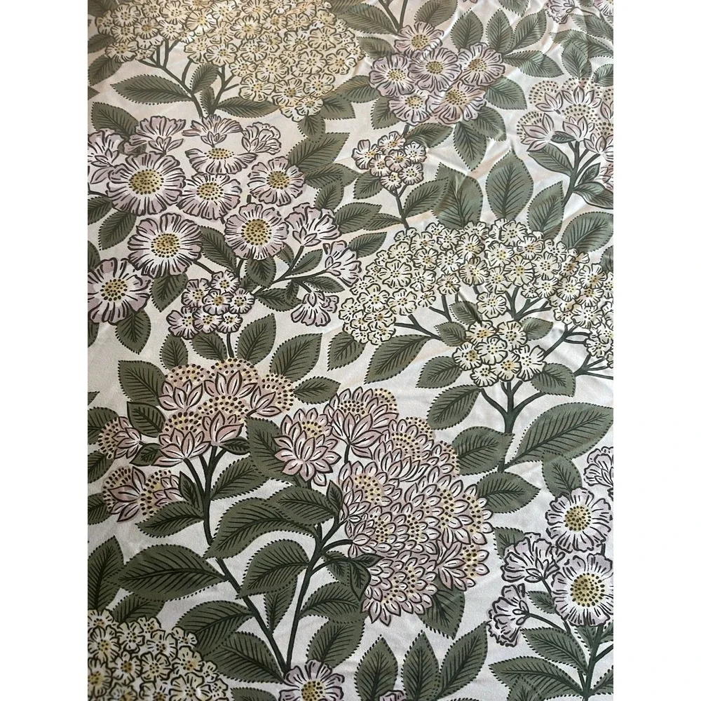 Garden Green- The Company Store King duvet cover. Rare!